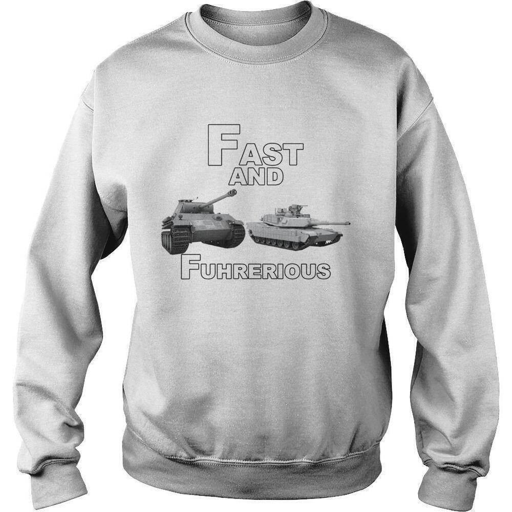 Fast And Fuhrerious Dark Satire Parody Graphic Sweatshirt